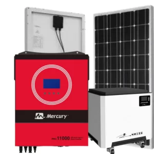 Mercury solar hybrid inverter system